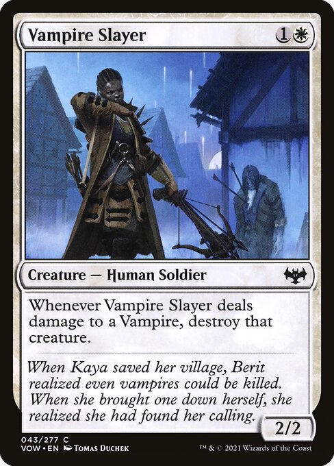 Vampire Slayer - Innistrad: Crimson Vow Magic card