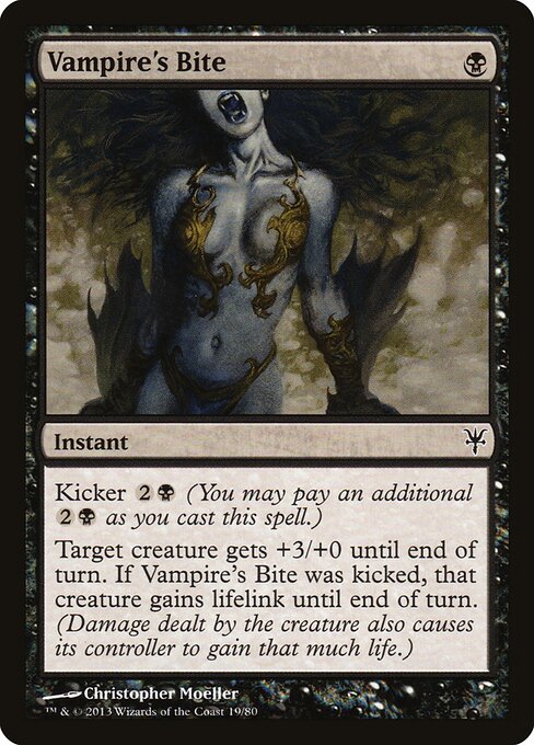 Vampire's Bite - Duel Decks: Sorin vs. Tibalt Magic card