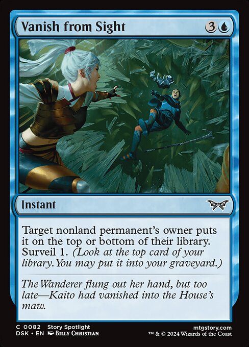 Vanish from Sight - Duskmourn: House of Horror Magic card