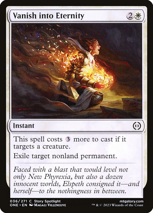 Vanish into Eternity - Phyrexia: All Will Be One Magic card