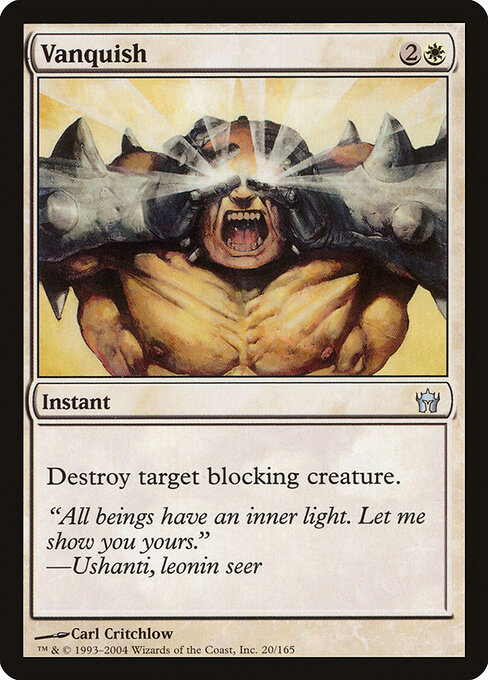 Vanquish - Fifth Dawn Magic card