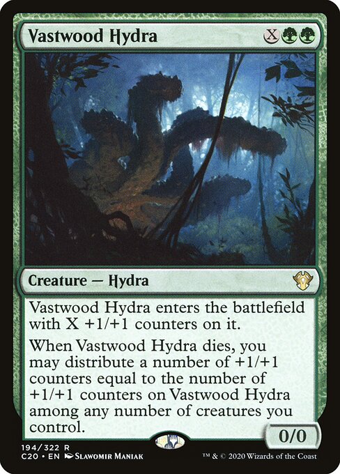 Vastwood Hydra - Commander 2020 Magic card