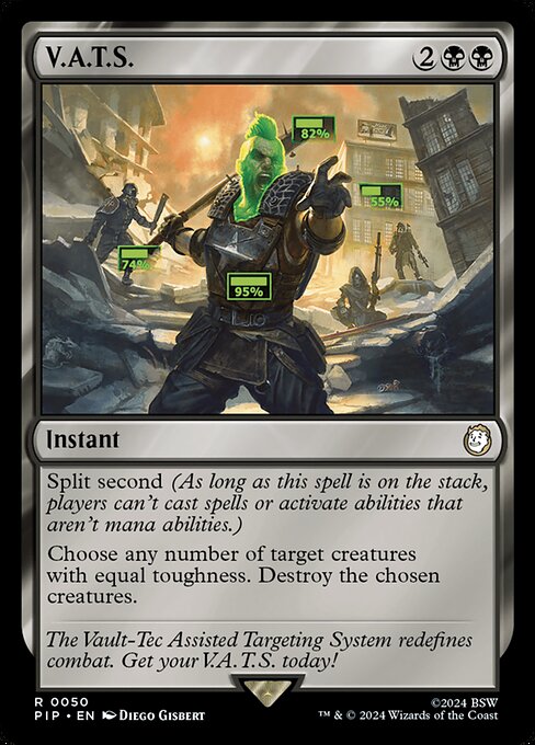 V.A.T.S. - Fallout Magic card