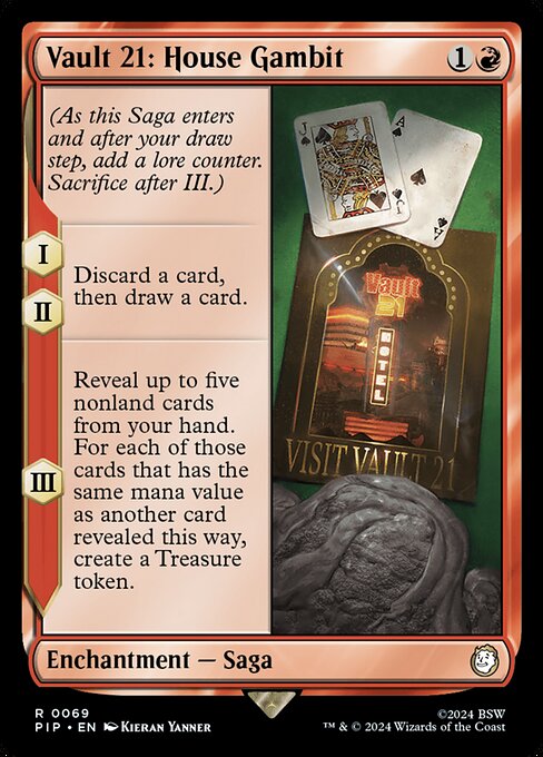 Vault 21: House Gambit - Fallout Magic card
