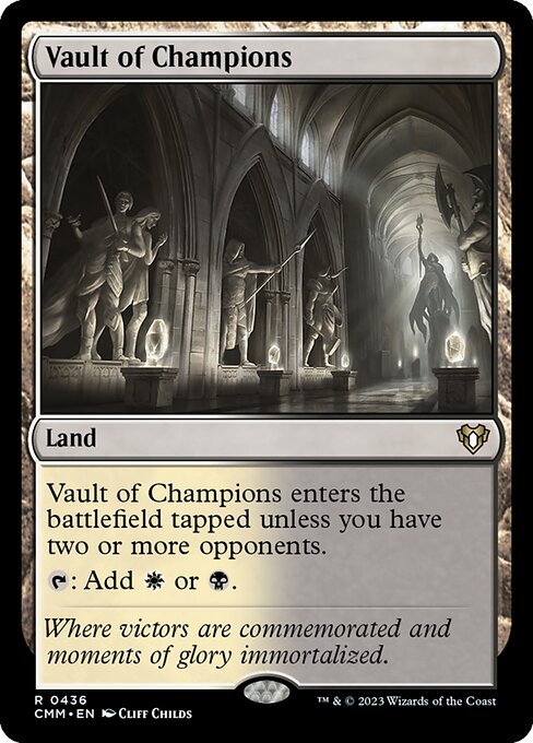Vault of Champions - Commander Masters Magic card