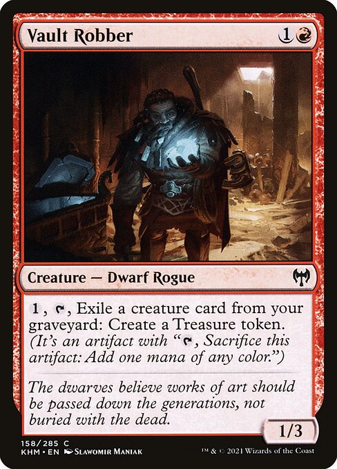 Vault Robber - Kaldheim Magic card