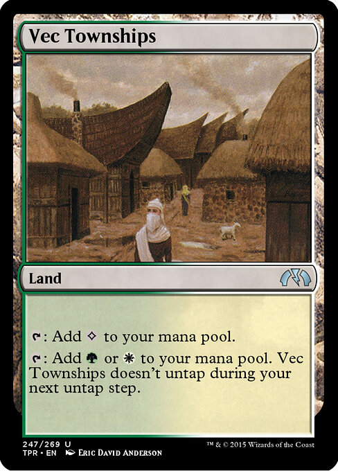Vec Townships - Tempest Remastered Magic card