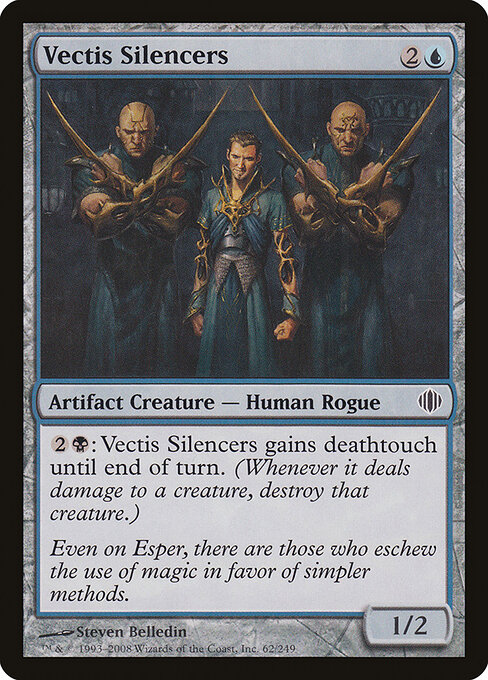 Vectis Silencers - Shards of Alara Magic card