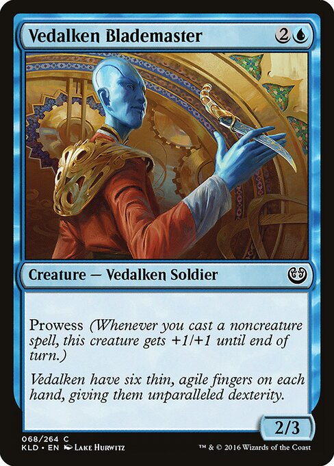 Vedalken Blademaster - Kaladesh Magic card