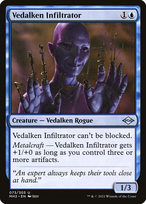 Vedalken Infiltrator - Modern Horizons 2 Magic card