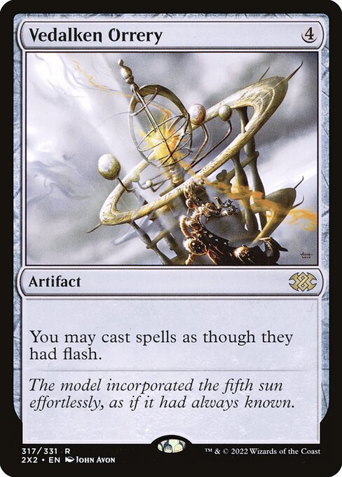 Vedalken Orrery - Double Masters 2022 Magic card