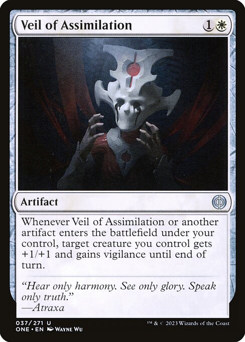 Veil of Assimilation - Phyrexia: All Will Be One Magic card
