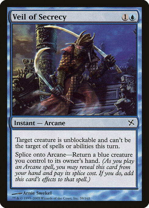 Veil of Secrecy - Betrayers of Kamigawa Magic card