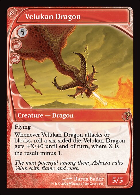 Velukan Dragon - Mystery Booster 2 Magic card