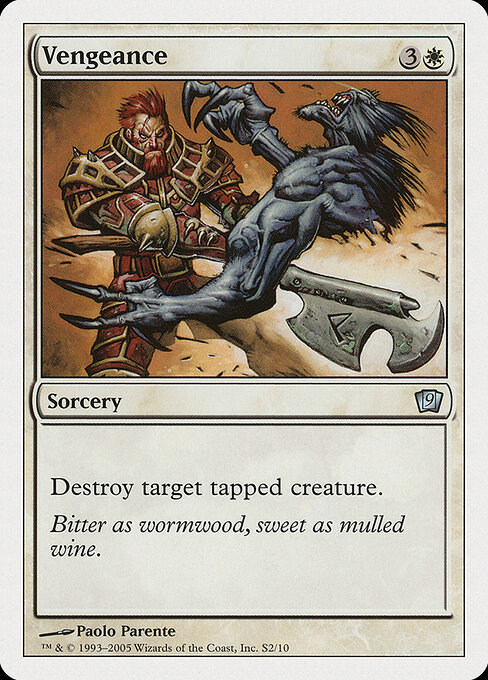 Vengeance - Ninth Edition Magic card