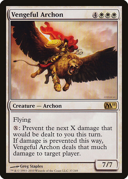 Vengeful Archon - Magic 2011 Magic card