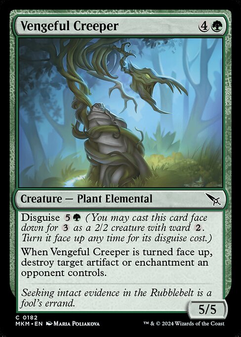 Vengeful Creeper - Murders at Karlov Manor Magic card