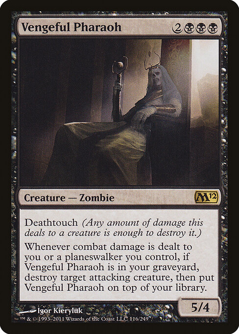 Vengeful Pharaoh - Magic 2012 Magic card