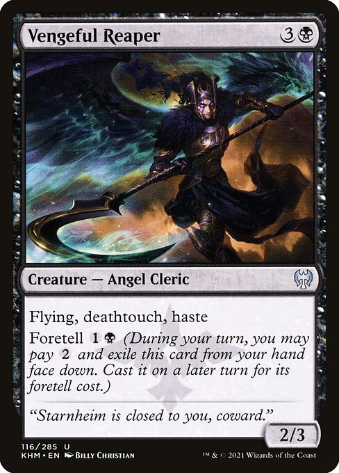Vengeful Reaper - Kaldheim Magic card