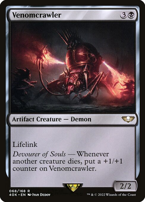 Venomcrawler - Warhammer 40,000 Commander Magic card