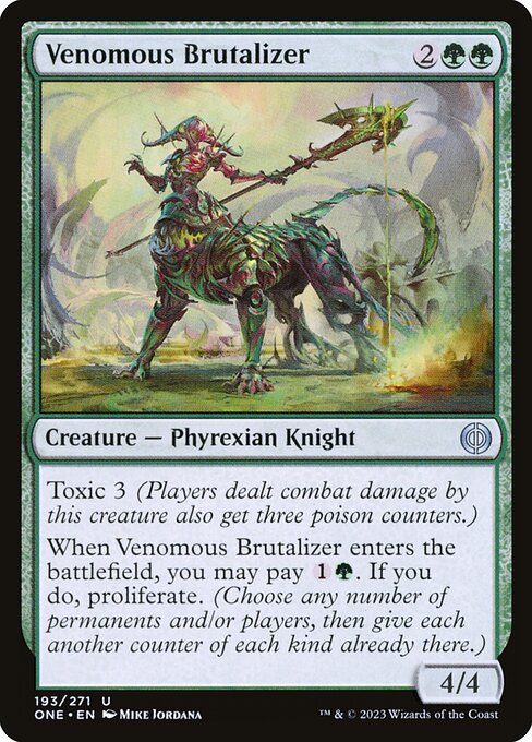 Venomous Brutalizer - Phyrexia: All Will Be One Magic card