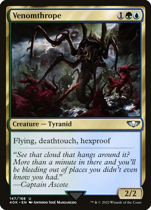 Venomthrope - Warhammer 40,000 Commander Magic card