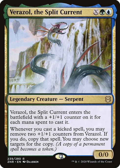 Verazol, the Split Current - Zendikar Rising Magic card