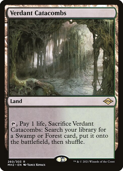 Verdant Catacombs - Modern Horizons 2 Magic card