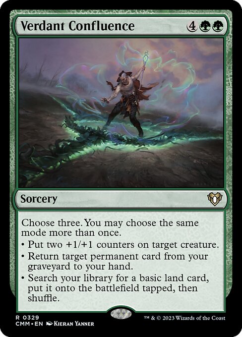 Verdant Confluence - Commander Masters Magic card