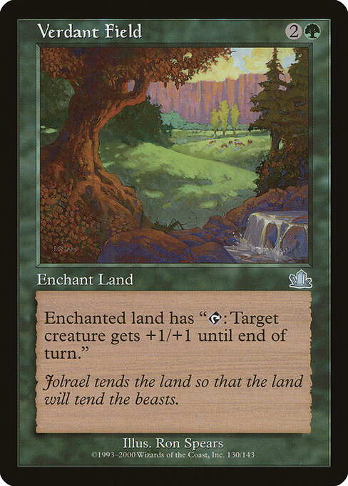 Verdant Field - Prophecy Magic card