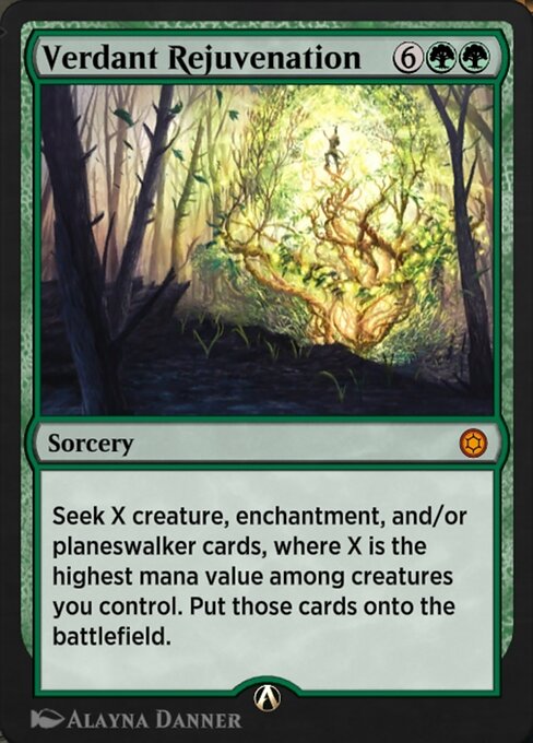 Verdant Rejuvenation - Alchemy Horizons: Baldur's Gate Magic card