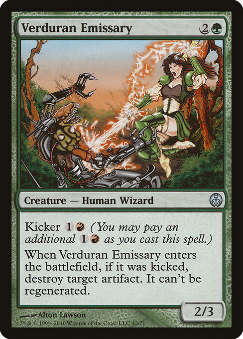 Verduran Emissary - Duel Decks: Phyrexia vs. the Coalition Magic card