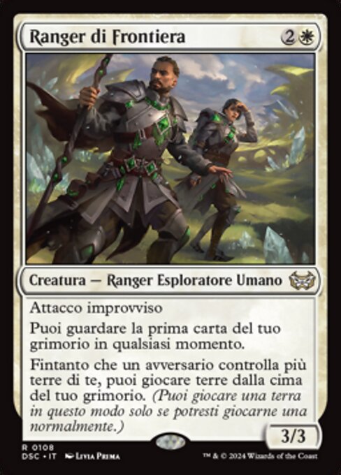 Patrulheiros dos Confins (Verge Rangers) - Tales of Middle-earth Commander (#180) - Illustrated by Miguel Mercado - Magic: The Gathering Card