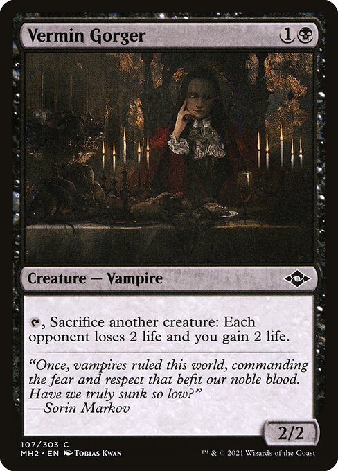 Vermin Gorger - Modern Horizons 2 Magic card