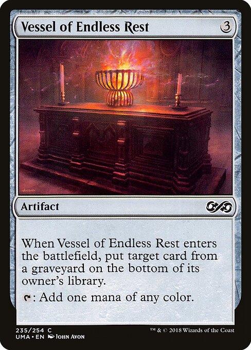 Vessel of Endless Rest - Ultimate Masters Magic card