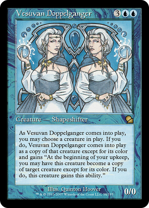 Vesuvan Doppelganger - Masters Edition Magic card
