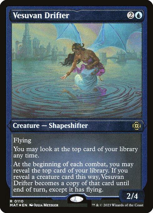 Errante vesuvana (Vesuvan Drifter) - March of the Machine: The Aftermath (#110) - Illustrated by Julia Metzger - Magic: The Gathering Card