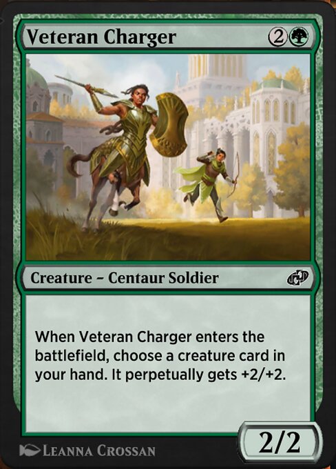 Veteran Charger - Jumpstart: Historic Horizons Magic card