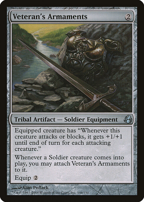 Veteran's Armaments - Morningtide Magic card