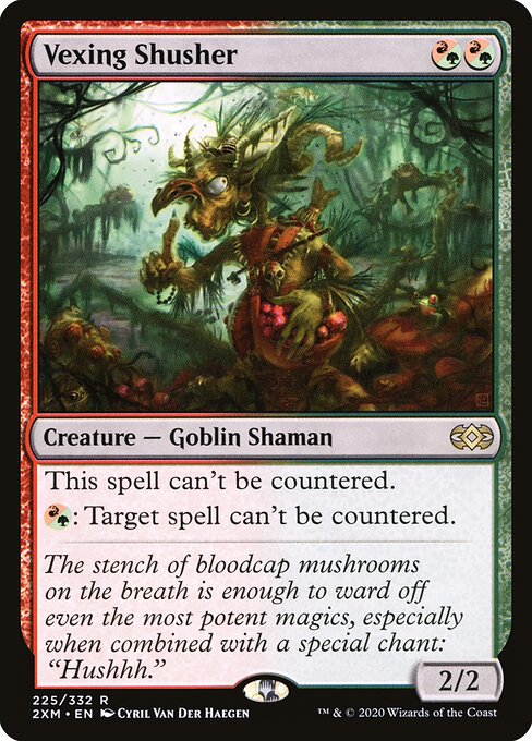 Vexing Shusher - Double Masters Magic card