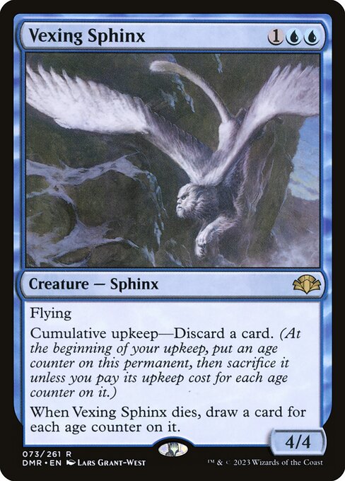 Vexing Sphinx - Dominaria Remastered Magic card