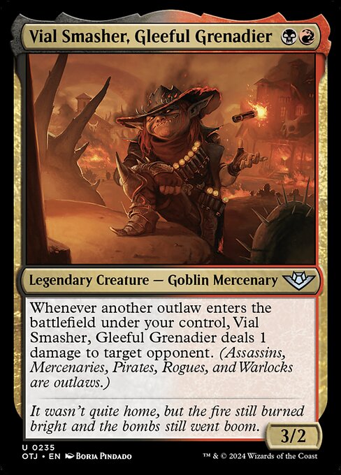 Vial Smasher, Gleeful Grenadier - Outlaws of Thunder Junction Magic card