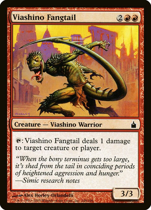 Viashino Fangtail - Ravnica: City of Guilds Magic card