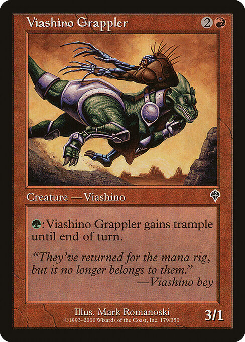 Viashino Grappler - Invasion Magic card