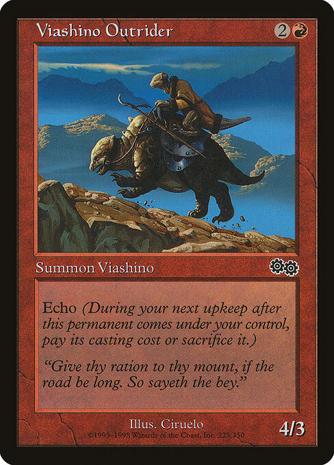 Viashino Outrider - Urza's Saga Magic card