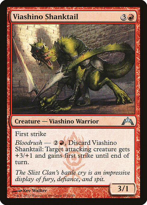 Viashino Shanktail - Gatecrash Magic card