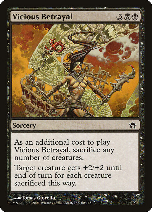 Vicious Betrayal - Fifth Dawn Magic card