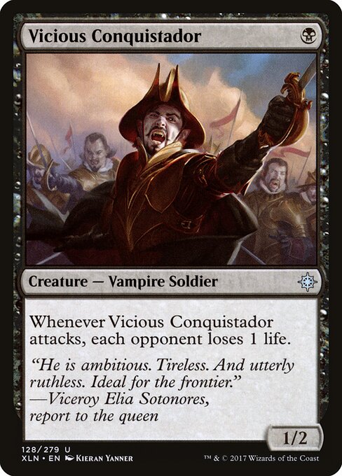 Vicious Conquistador - Ixalan Magic card
