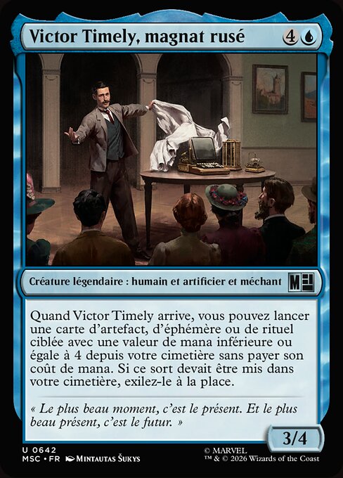 Victor Timely, Wily Tycoon