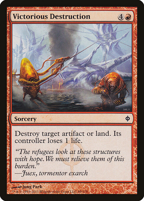 Victorious Destruction - New Phyrexia Magic card